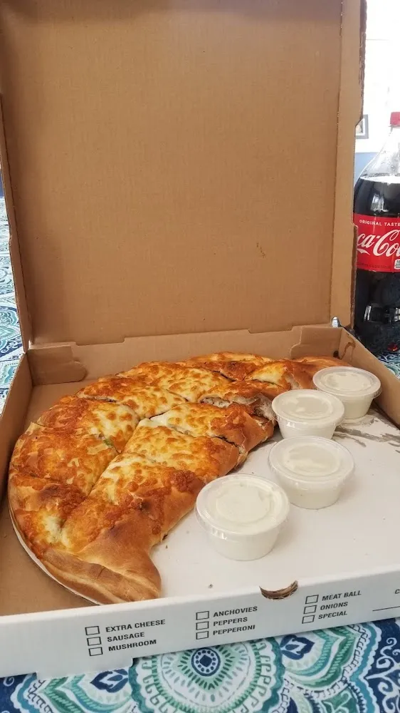 Buffalo Chicken Calzone